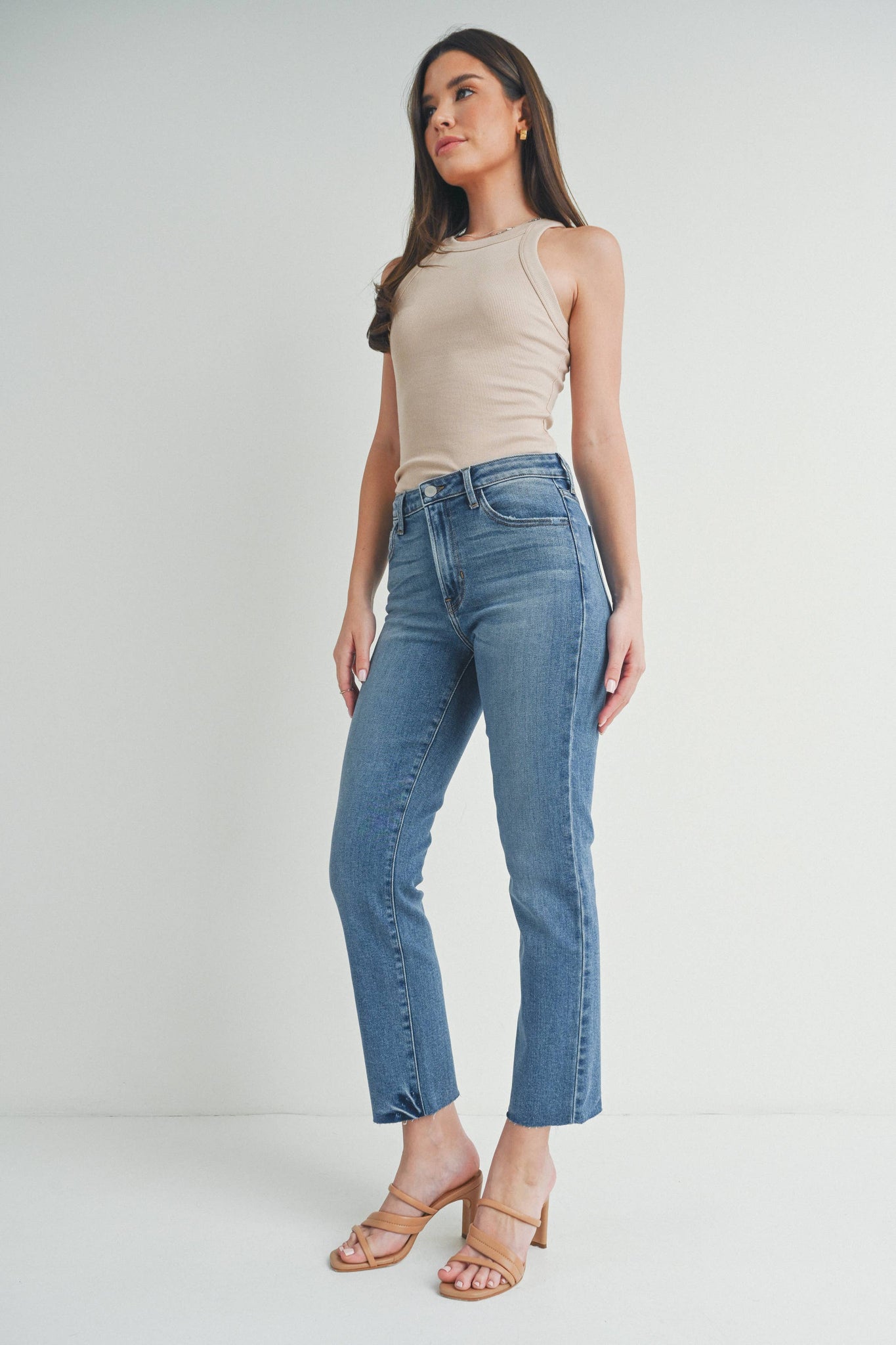 Classic Straight Jeans from Just Black Denim