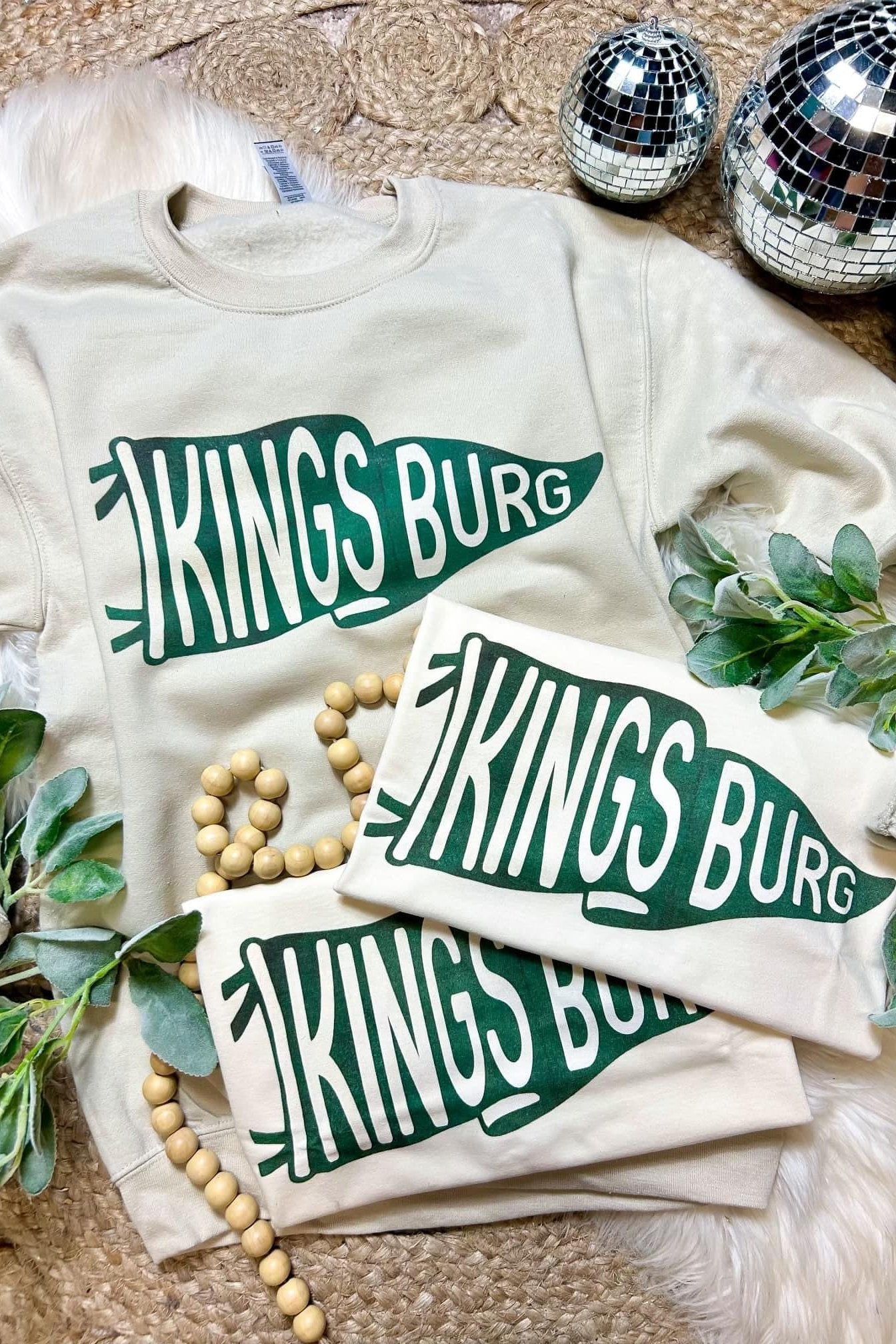 Kingsburg Vintage Pennent Graphic Tee