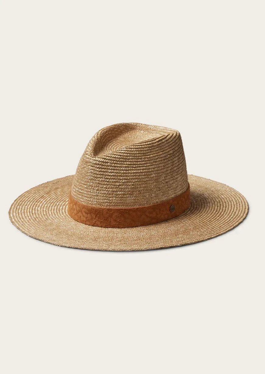 Sloan Straw Fedora Hat in Honeycomb *final sale*