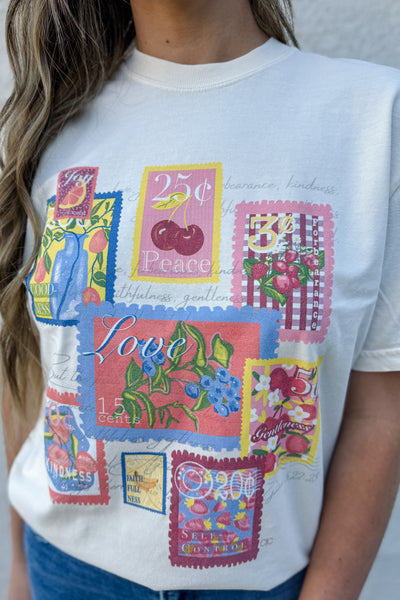 Fruit Stamps Graphic Tee