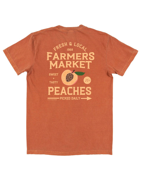 Peach Farmers Market Graphic Tee