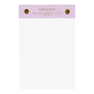 Walk In Faith Desktop Notepad