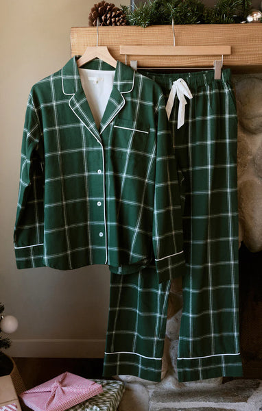 Dreamer Plaid Noble Fir Set by Z Supply