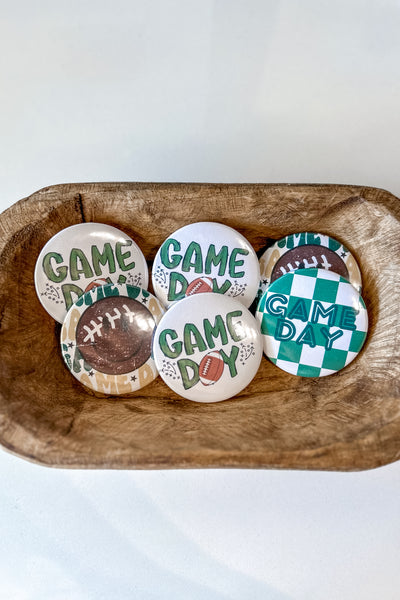 Game Day Buttons {Rivalry Edition}