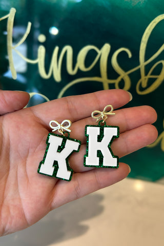 Kingsburg K Bow Spirit Earrings