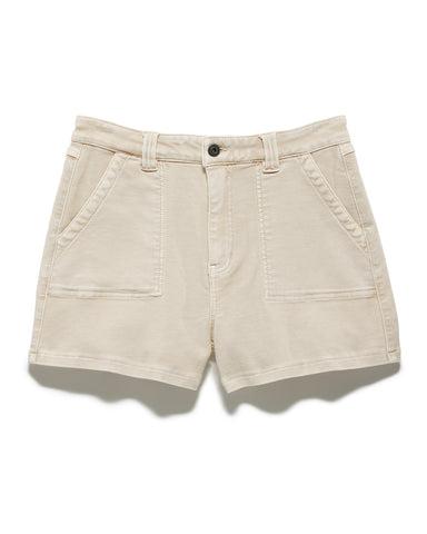 Amorita Cream Cargo Shorts *final sale*