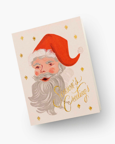 Greetings From Santa Card