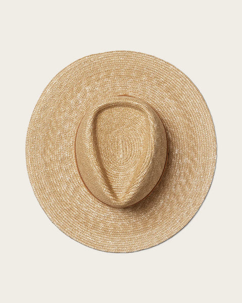 Sloan Straw Fedora Hat in Honeycomb *final sale*