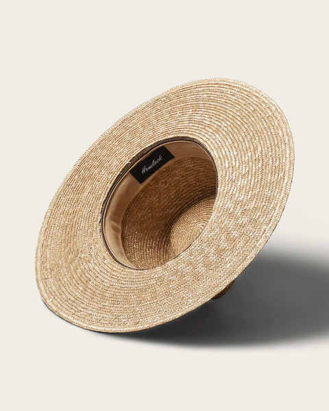 Sloan Straw Fedora Hat in Honeycomb *final sale*