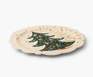 Nutcracker Round Porcelain Serving Platter