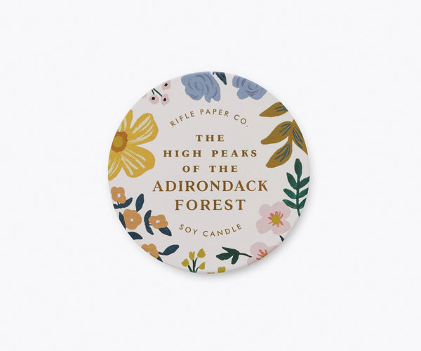 Highest Peaks of the Adirondacks Forest Candle 3oz Tin