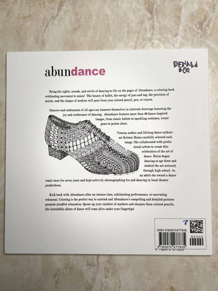 Abundance: A Coloring Book for Dancers