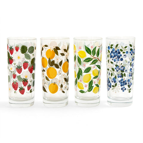 Berry & Citrus Tall Juice Glass