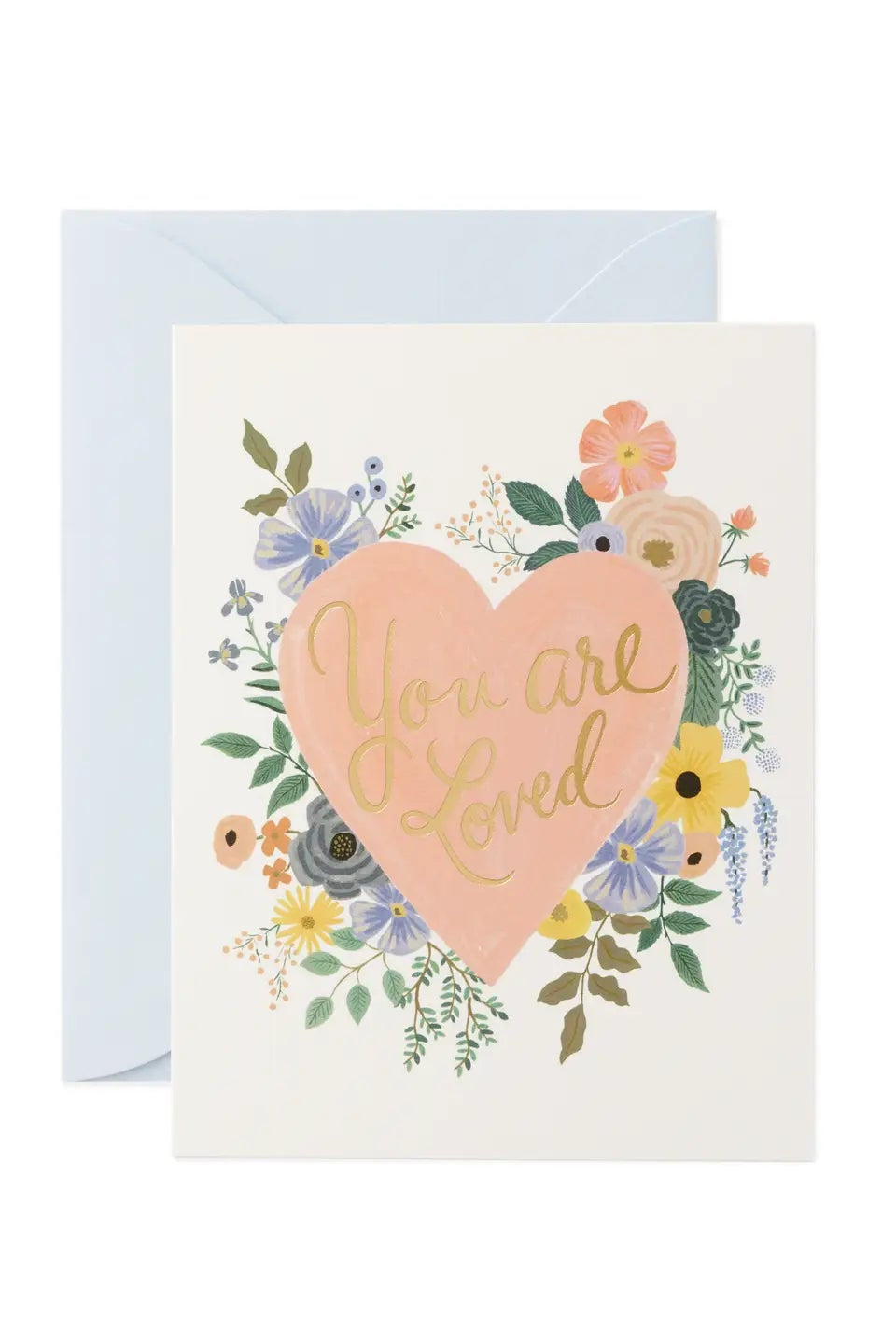 You Are Loved Heart Card