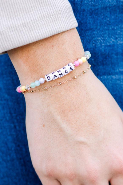 Little Words Project Bracelet DANCE *Custom*