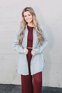 Alexandra Oversized Buttondown Jacket