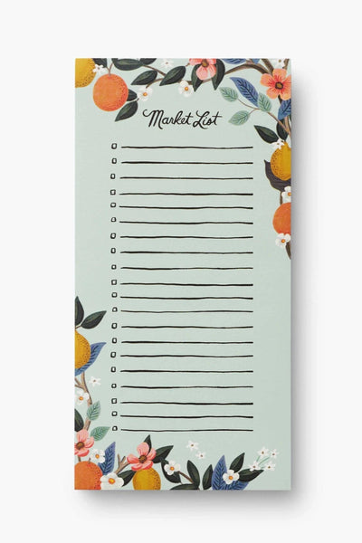 Rifle Paper Co. Citrus Grove Market Notepad