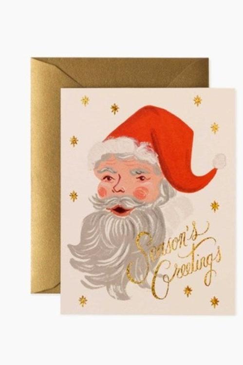 Greetings From Santa Card