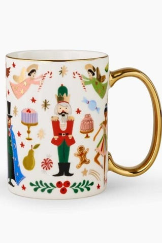 Nutcracker Porcelain Mug