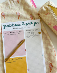 Guided Prayer Notepad